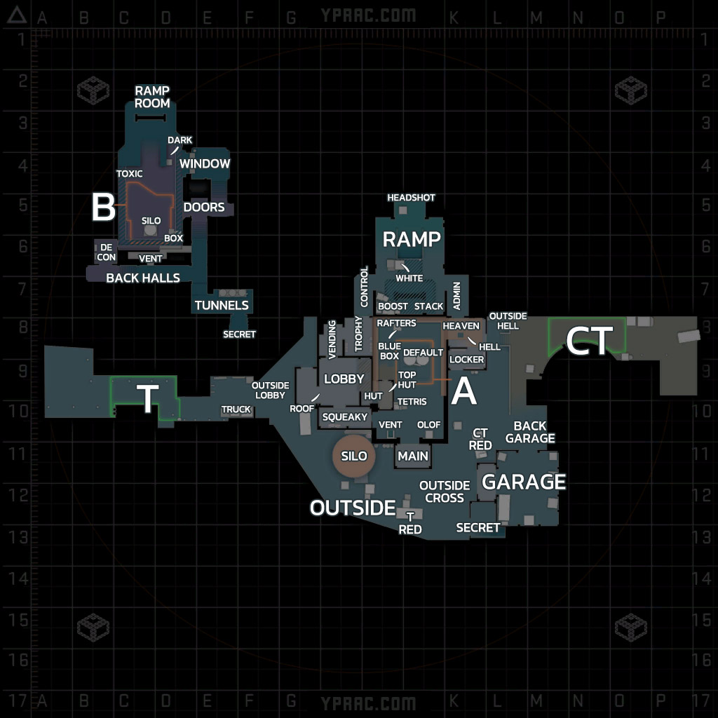 Callout map