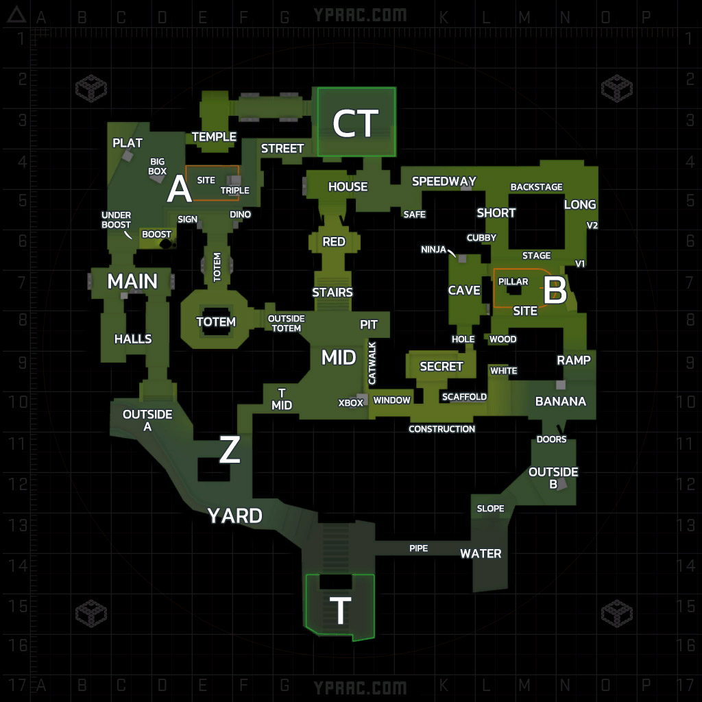 Callout map